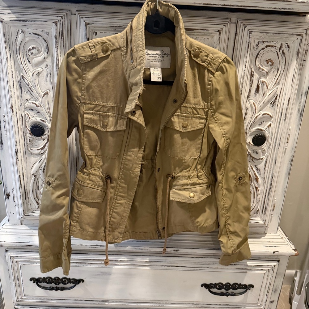 American Rag Women's Tan Utility Jacket